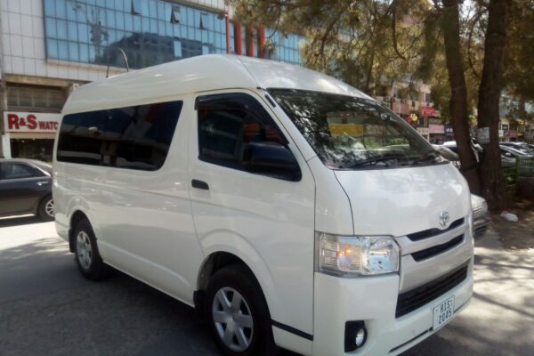 Rent a Toyota Haice in Islamabad